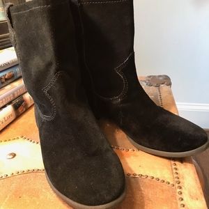 Vince Camuto Black Suede "Fanti"  Boots size 9